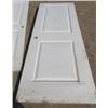 Image 1 : LOT OF 3 DOORS (2 X WHITE) *1 X BEIGE* (80"TALL X 30"WIDE X 1.5"DEEP)