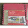 Image 2 : LOT OF 2 EASY TILE INTERLOCKING FOAM FLOORING FOR KIDS (EACH TILE 2' X 2') *16 SQUARE FEET PER PACKA