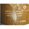 Image 3 : LOT OF 6 HIGH GLOSS FLOOR FINISH