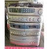 Image 2 : STEREO (WITH REMOTE) *MEMOREX* (TURNTABLE) *3 DISC PLAYER* (2 CASSETTE PLAYER)