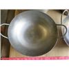 Image 2 : LOT OF POTS (2 X SMALL WOKS) *NO LIDS*