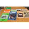 Image 1 : LOT OF 12 MANUALS (SUZUKI BIKES, YAMAHA QUADS, BOAT MOTORS, ETC)