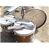 Image 1 : LOT OF DRUM PARTS (BASS, FLOOR TOM, TOM TOM, SNARE) *STAND PARTS* (STEWART - JAPAN)