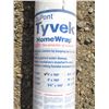 Image 2 : ROLL OF HOUSE WRAP (TYVEK) *9' X 100'* (WHITE)