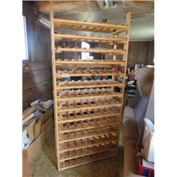 WINE RACK (14 SHELVES) *73" X 33" X 13"*