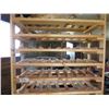 Image 3 : WINE RACK (14 SHELVES) *73" X 33" X 13"*