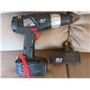 Image 2 : DRILL SET (CRAFTSMEN) *NOS* (18 VOLT) *CORDLESS* (2 X BATTERIES) *NO CHARGER CORD*