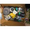 Image 9 : LOT OF MISC SHOP ITEMS (BOLTS, NUTS, SCREWS, AIRBRUSH KIT, CHAINS, ETC)