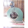 Image 1 : SQUIRREL FAN WITH MOTOR (7" X 10" OPENING) *18" SQUARE BASE X 23" HIGH*