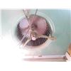 Image 2 : SQUIRREL FAN WITH MOTOR (7" X 10" OPENING) *18" SQUARE BASE X 23" HIGH*