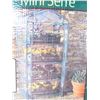 Image 2 : MINI GREEN HOUSE (NOS) *4 TIERS* (PLASTIC COVER WITH ZIPPER) *5'2" X 2'3" X 19.25"*