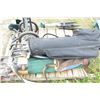 Image 4 : LOT OF GOLF ITEMS (30+ VARIOUS BRANDS OF GOLF CLUBS, 3 X GOLF BAGS, GOLF CADDY)