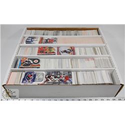 BOX OF HOCKEY CARDS, MISC BRANDS AND YEARS