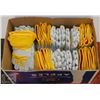 Image 1 : YELLOW LINED WORK GLOVES 30 PR