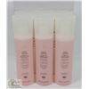 Image 1 : LOT OF THREE NO7 SOFT & SOOTHED GENTLE TONER