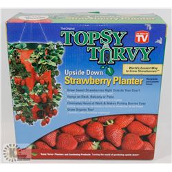 TOPSY TURVY UPSIDE DOWN STRAWBERRY PLANTER