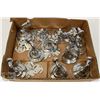 Image 1 : LOT OF 12 CHROME HOOKS
