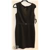 Image 1 : NEW ELLEN TRACY BLACK SLEEVELESS DRESS -