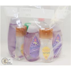 BAG OF ASSORTED BABY CLEANERS