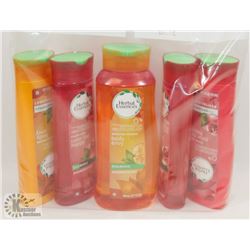 BAG OF ASSORTED HERBAL ESSENCES SHAMPOOS AND