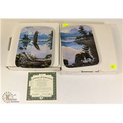 BRADFORD EXCHANGE PLATE 1 AND 4 FROM DAWNS CALL