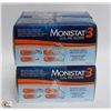 Image 1 : 4 BOXES MONESTAT 3 DUAL PACKS