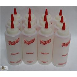 BOX OF MEGUIARS DISPENSER BOTTLES
