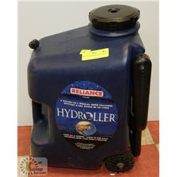8 GALLON WATER JUG ON WHEELS
