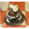 Image 1 : SHELF OF MISC CABLES, WIRES AND HOSES