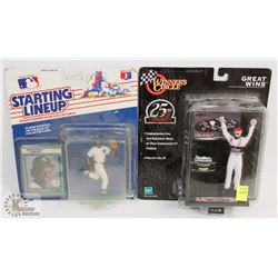 WINNERS CIRCLE DALE EARNHEART FIGURE SOLD WITH MLB