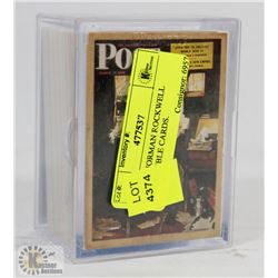 LOT OF NORMAN ROCKWELL COLLECTIBLE CARDS.