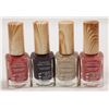 Image 1 : LOT OF 4 ASSORTED SENSATIONAL NATURAL NAIL POLISH