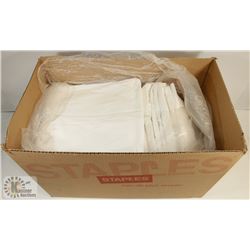 CASE OF WHITE COVERALLS