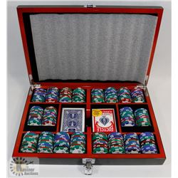 POKER SET WITH CASE