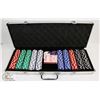 Image 1 : POKER SET WITH LOCKABLE CASE