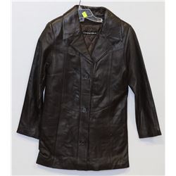 OCEAN WEST LEATHER JACKET SIZE 4