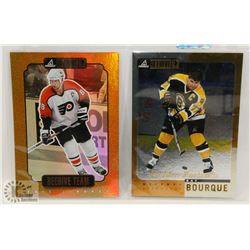 RAY BOURQUE "GOLDEN PORTRAIT" AND ERIC LINDROS