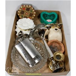 FLAT OF ASSORTED ESTATE HOUSEHOLD