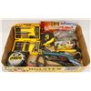 Image 1 : FLAT OF ASSORTED TOOLS INCLUDING DEWALT 35'