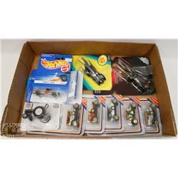 FLAT OF DIE-CAST COLLECTOR CARS INCLUDES 2 BATMAN,