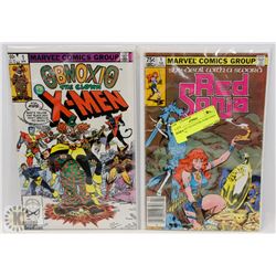 2 PACK OF COLLECTOR COMICS RED SANTA #1