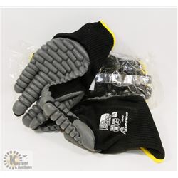 2 PAIRS OF ANTI-SHOCK GLOVES