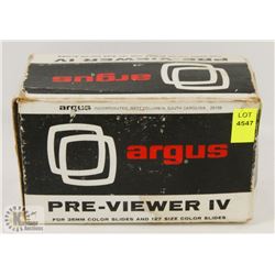 VINTAGE ARGUS PRE-VIEWER IV