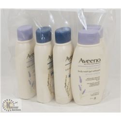 BAG OF ASSORTED AVEENO BODY WASH