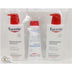 BAG OF EUCERIN LOTION