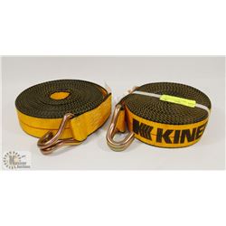 LOT OF TWO 2" TIE DOWN STRAPS