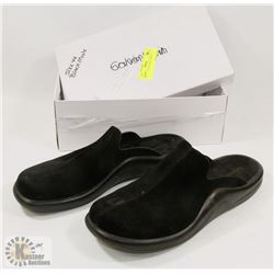 BLACK MULE SANDALS SIZE 44