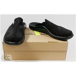 BLACK MULE SANDALS SIZE 44