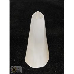 #155-NATURAL SELENITE HEALING CRYSTAL TOWER