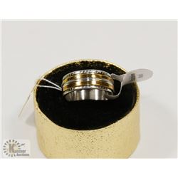 NEW STAINLESS STEEL RING SIZE 7